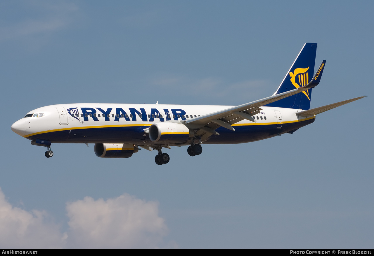 Aircraft Photo of EI-ENV | Boeing 737-8AS | Ryanair | AirHistory.net #452385