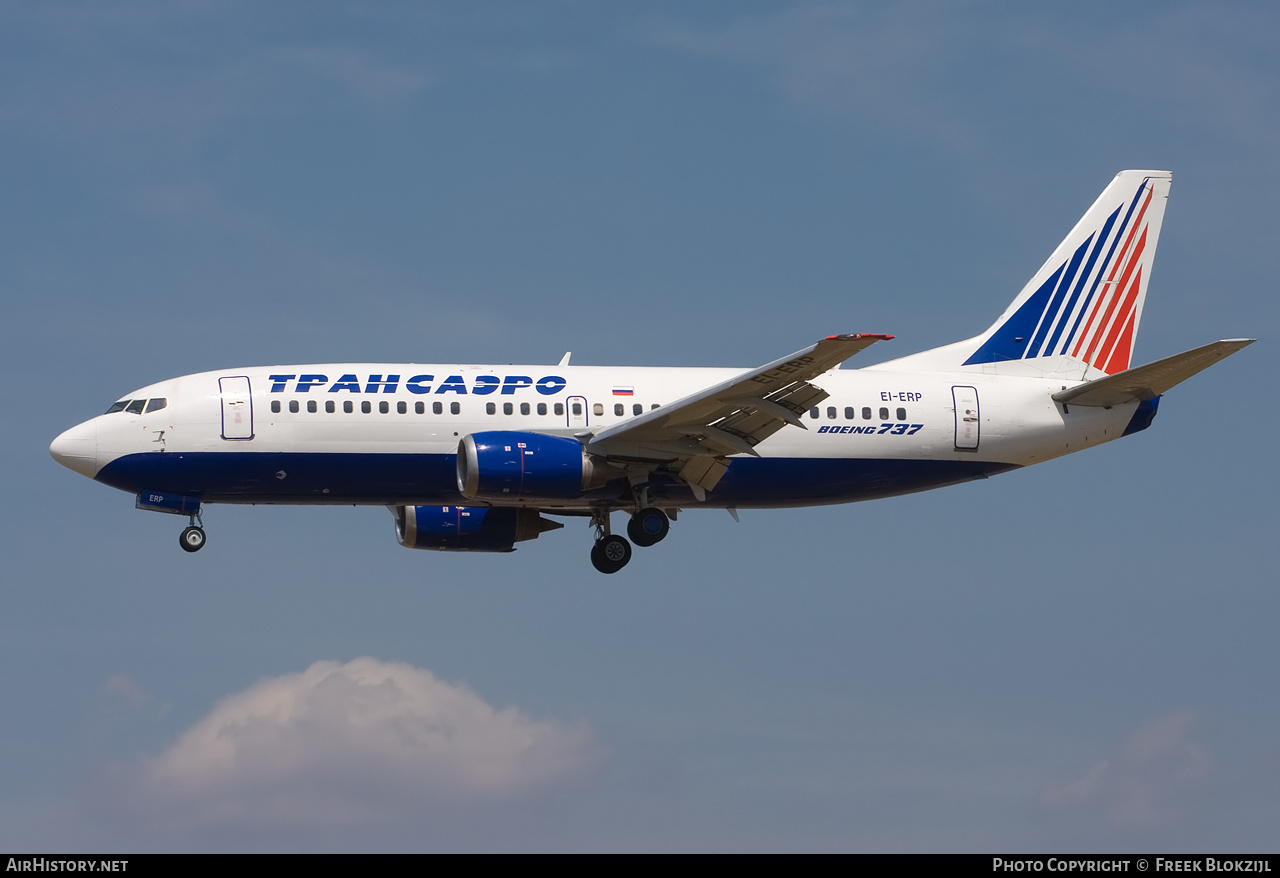 Aircraft Photo of EI-ERP | Boeing 737-33S | Transaero Airlines | AirHistory.net #452387