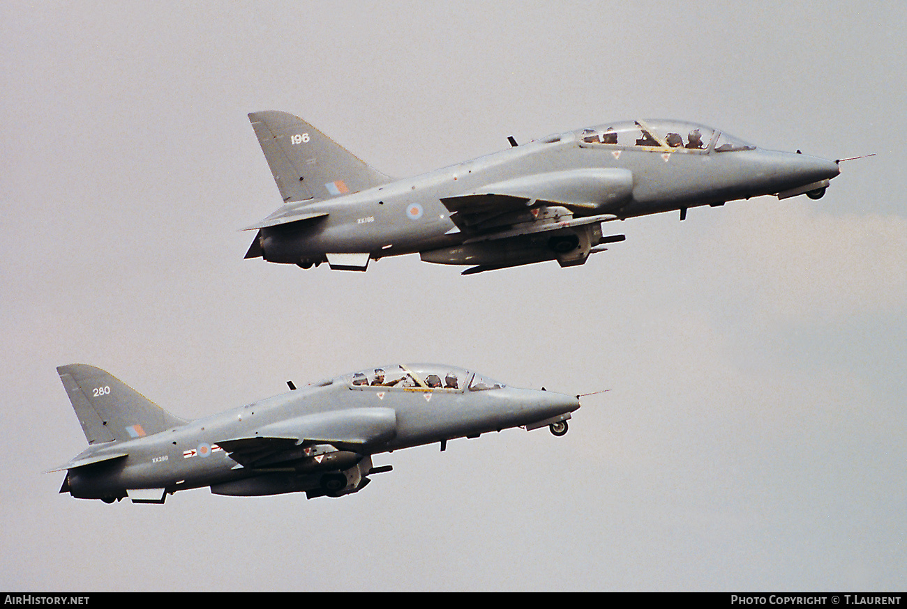 Aircraft Photo of XX196 | British Aerospace Hawk T1A | UK - Air Force | AirHistory.net #452392