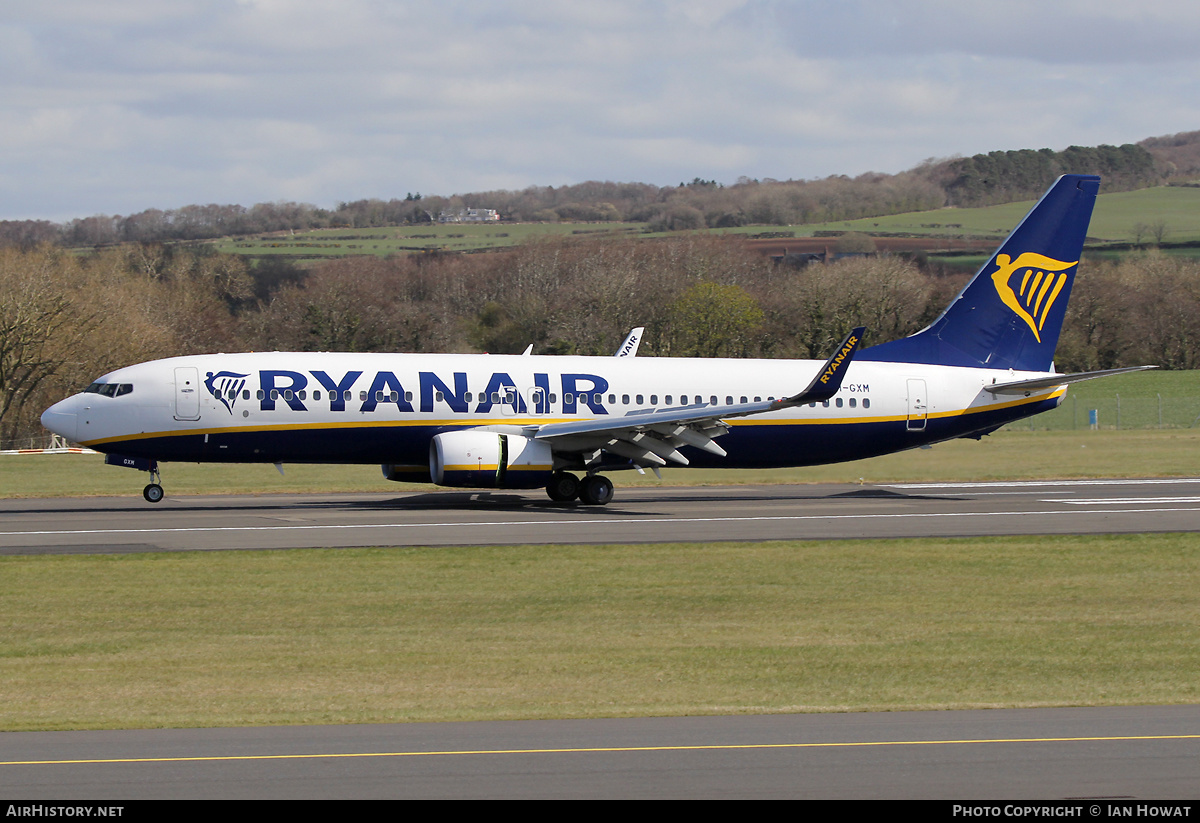 Aircraft Photo of EI-GXM | Boeing 737-800 | Ryanair | AirHistory.net #452397