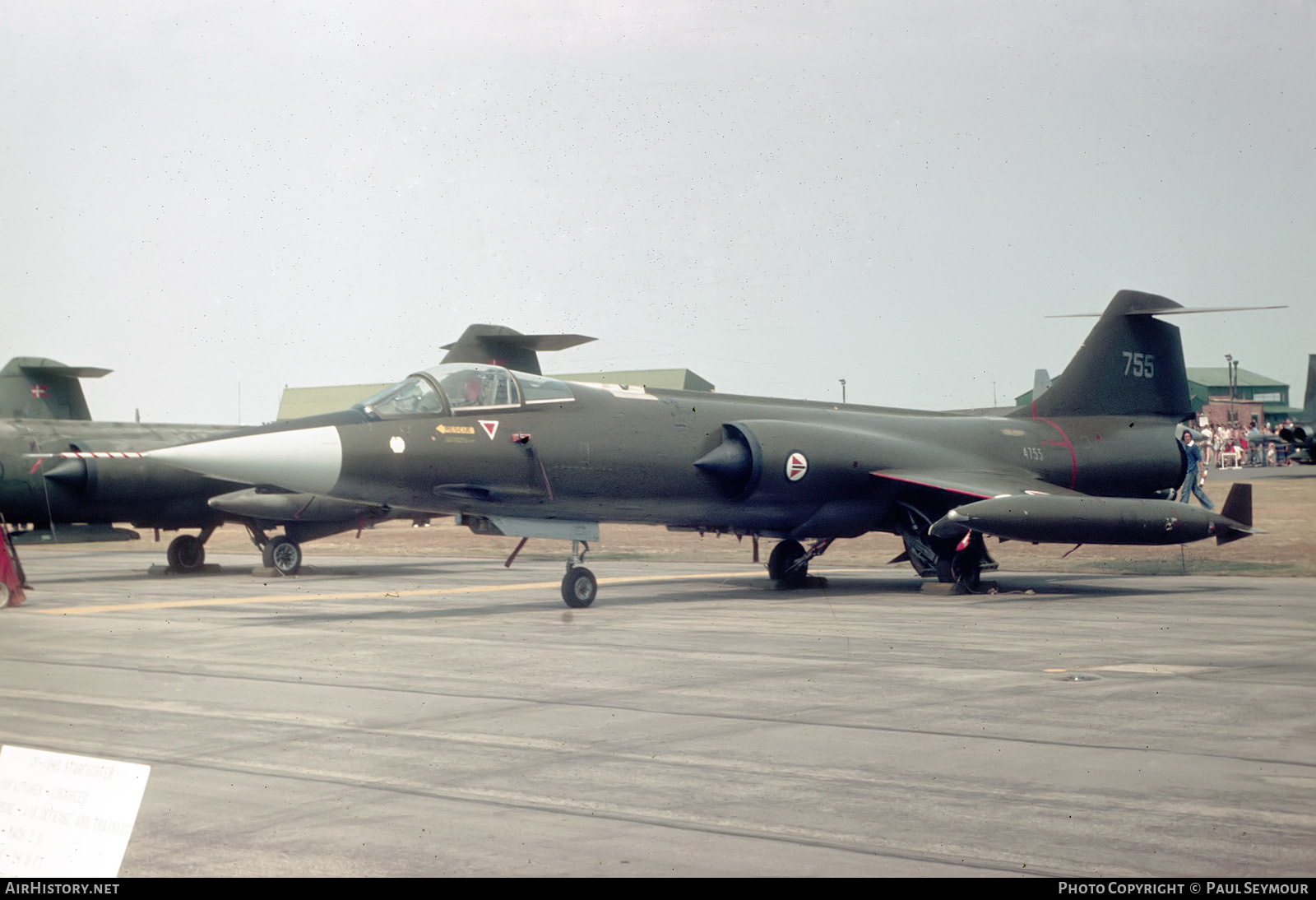 Aircraft Photo of 755 | Lockheed CF-104 Starfighter | Norway - Air Force | AirHistory.net #452434