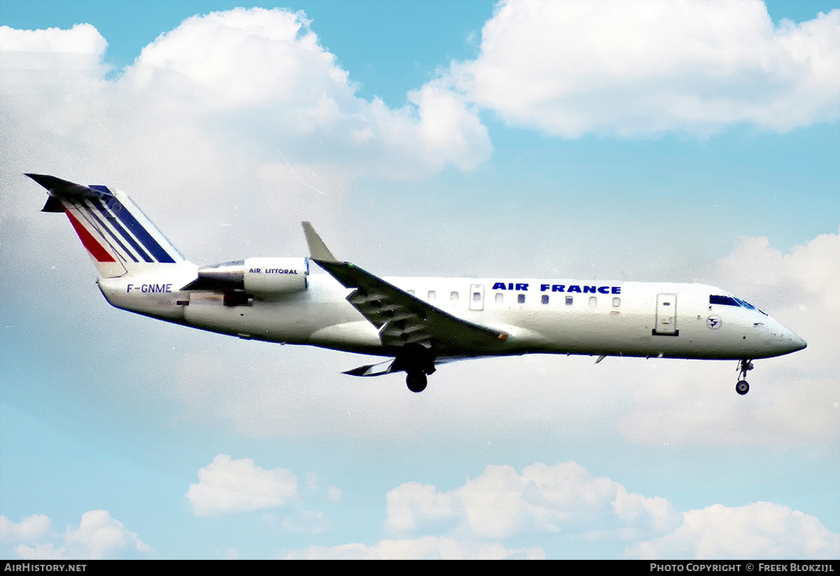 Aircraft Photo of F-GNME | Bombardier CRJ-100ER (CL-600-2B19) | Air France | AirHistory.net #452438