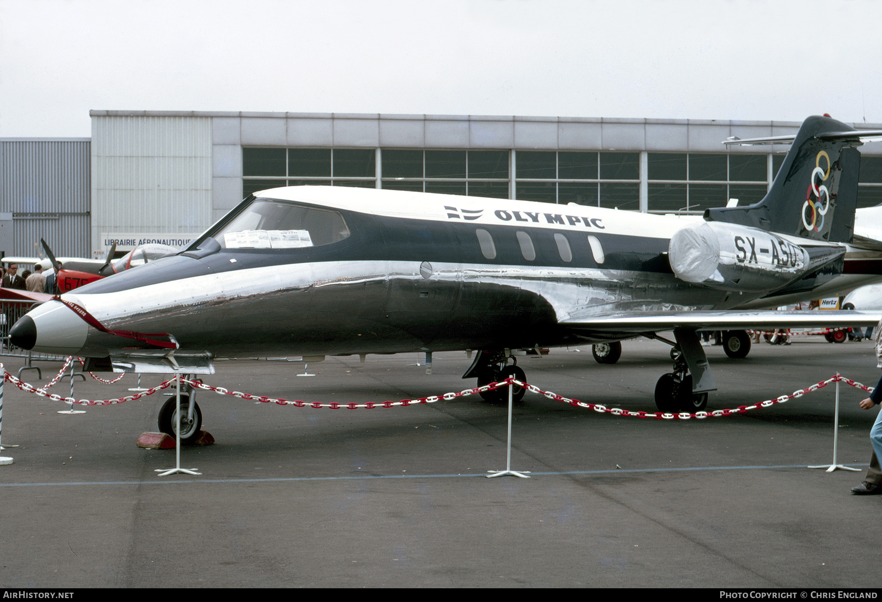 Aircraft Photo of SX-ASO | Gates Learjet 25C | Olympic | AirHistory.net #452447