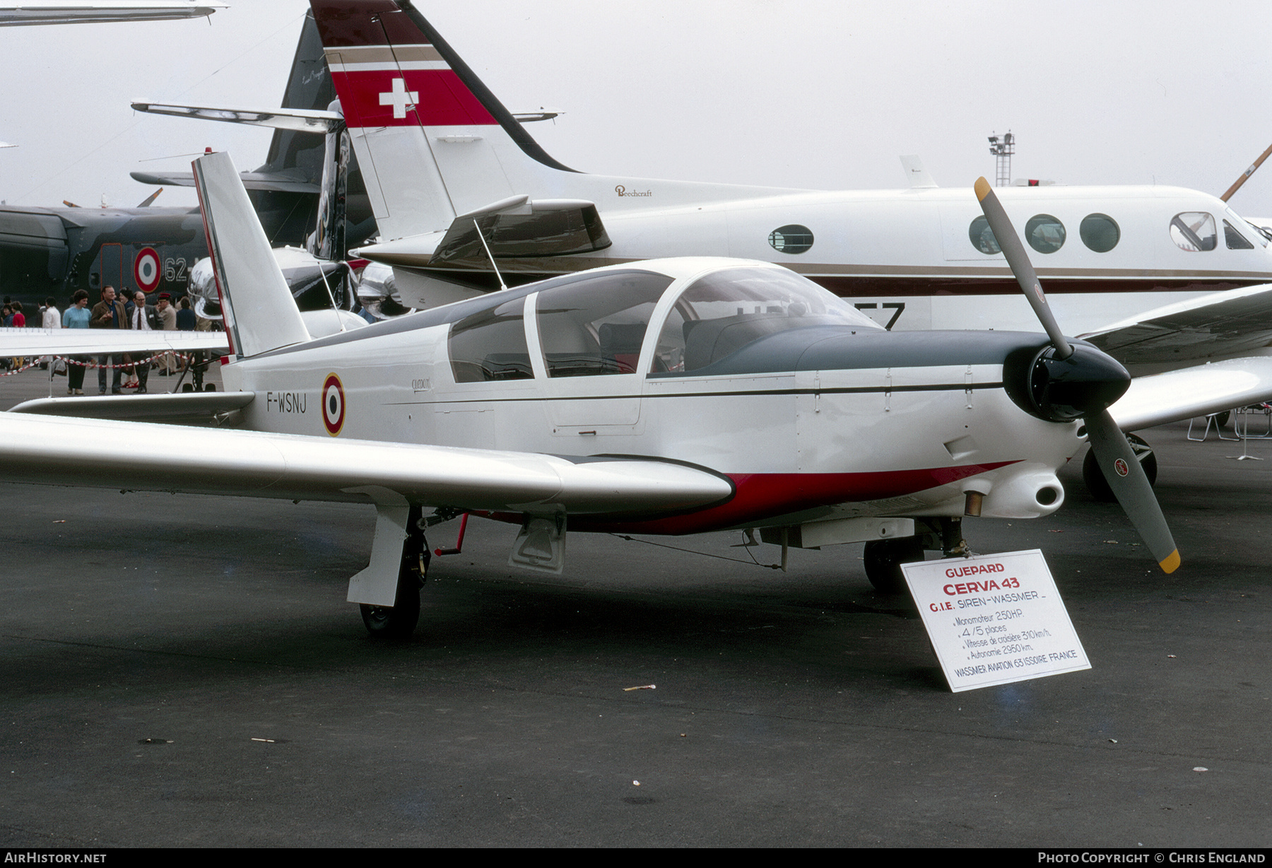 Aircraft Photo of F-WSNJ | Wassmer CE-43 Guepard | France - Air Force | AirHistory.net #452453