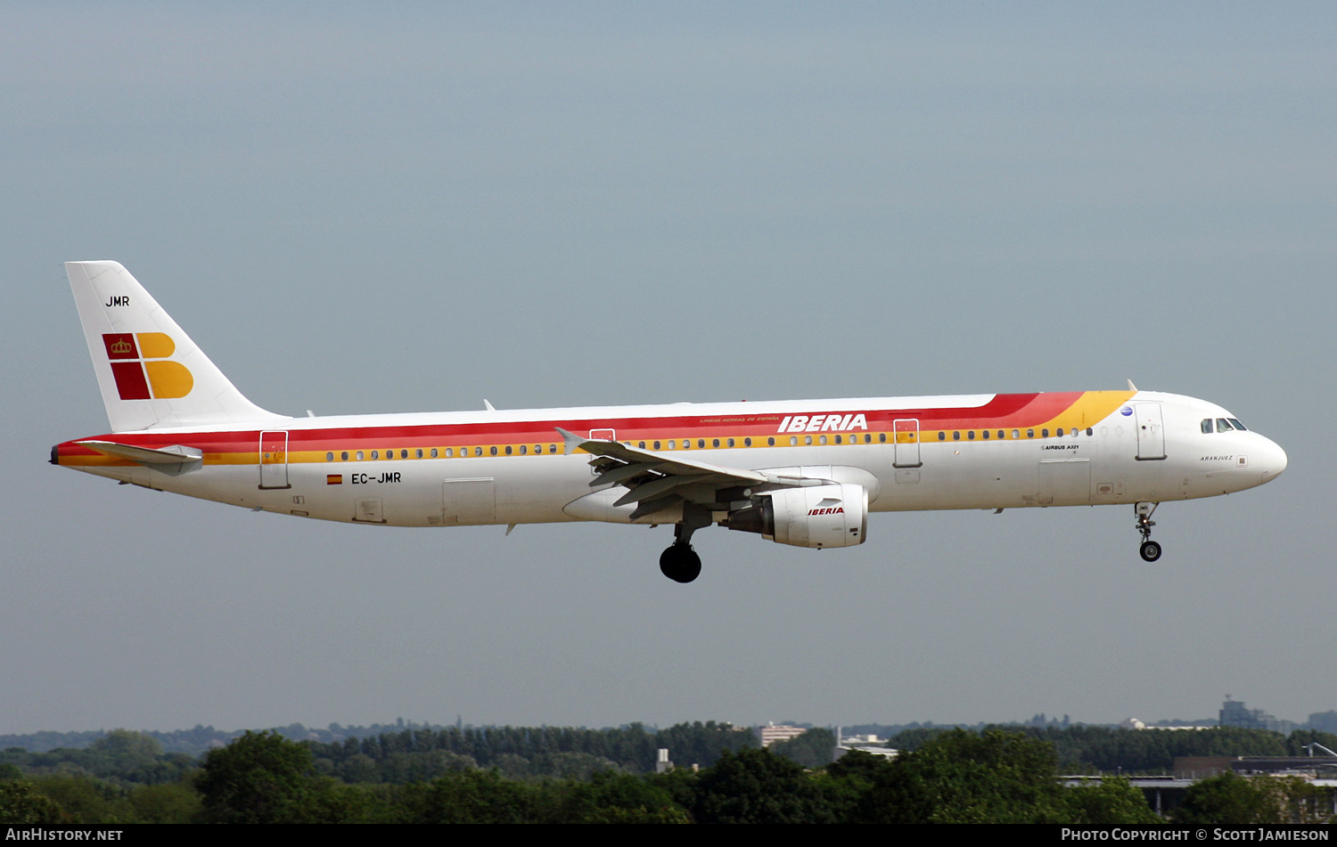 Aircraft Photo of EC-JMR | Airbus A321-211 | Iberia | AirHistory.net #452465