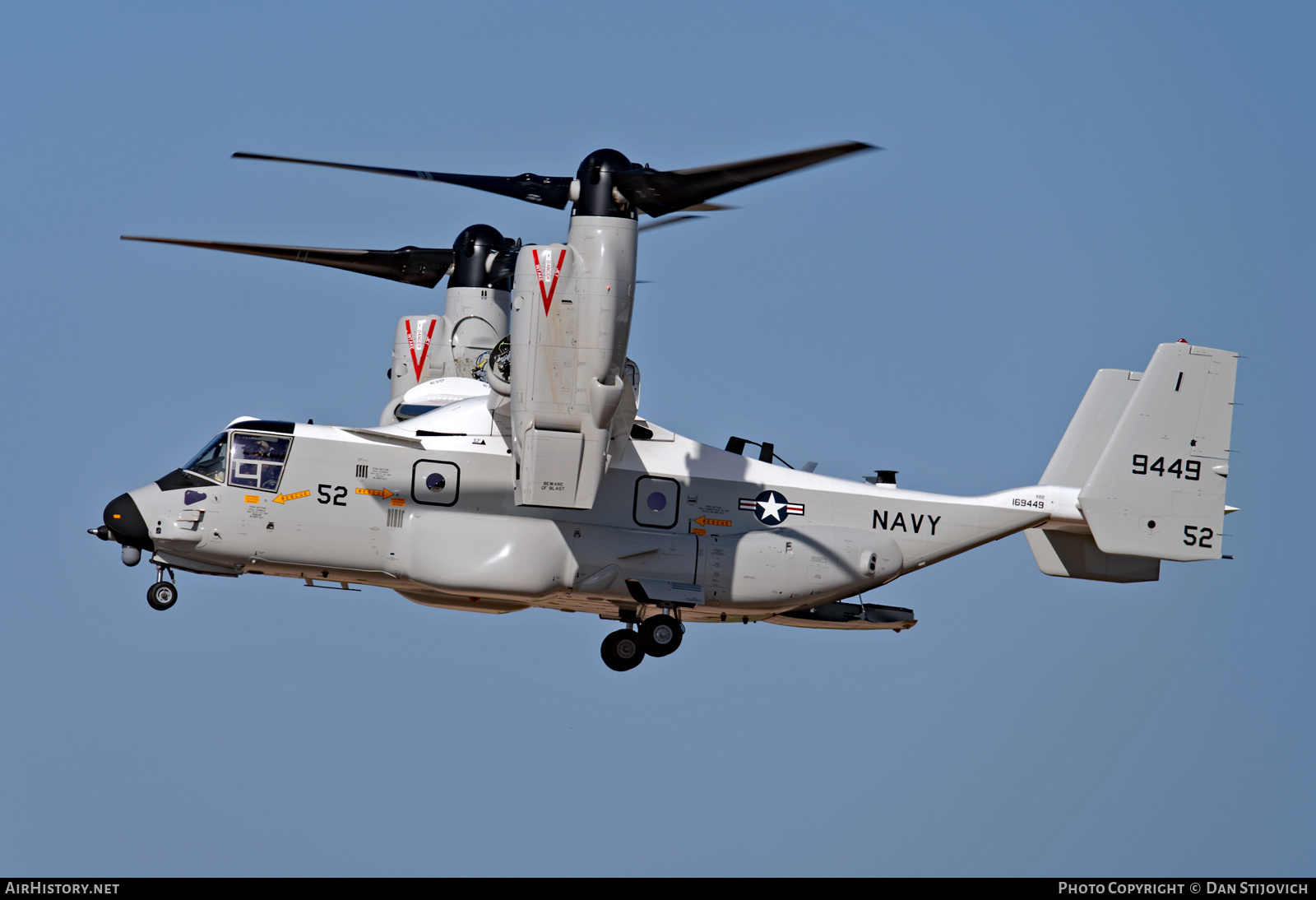 Aircraft Photo of 169449 / 9449 | Bell-Boeing CMV-22B Osprey | USA - Navy | AirHistory.net #452466