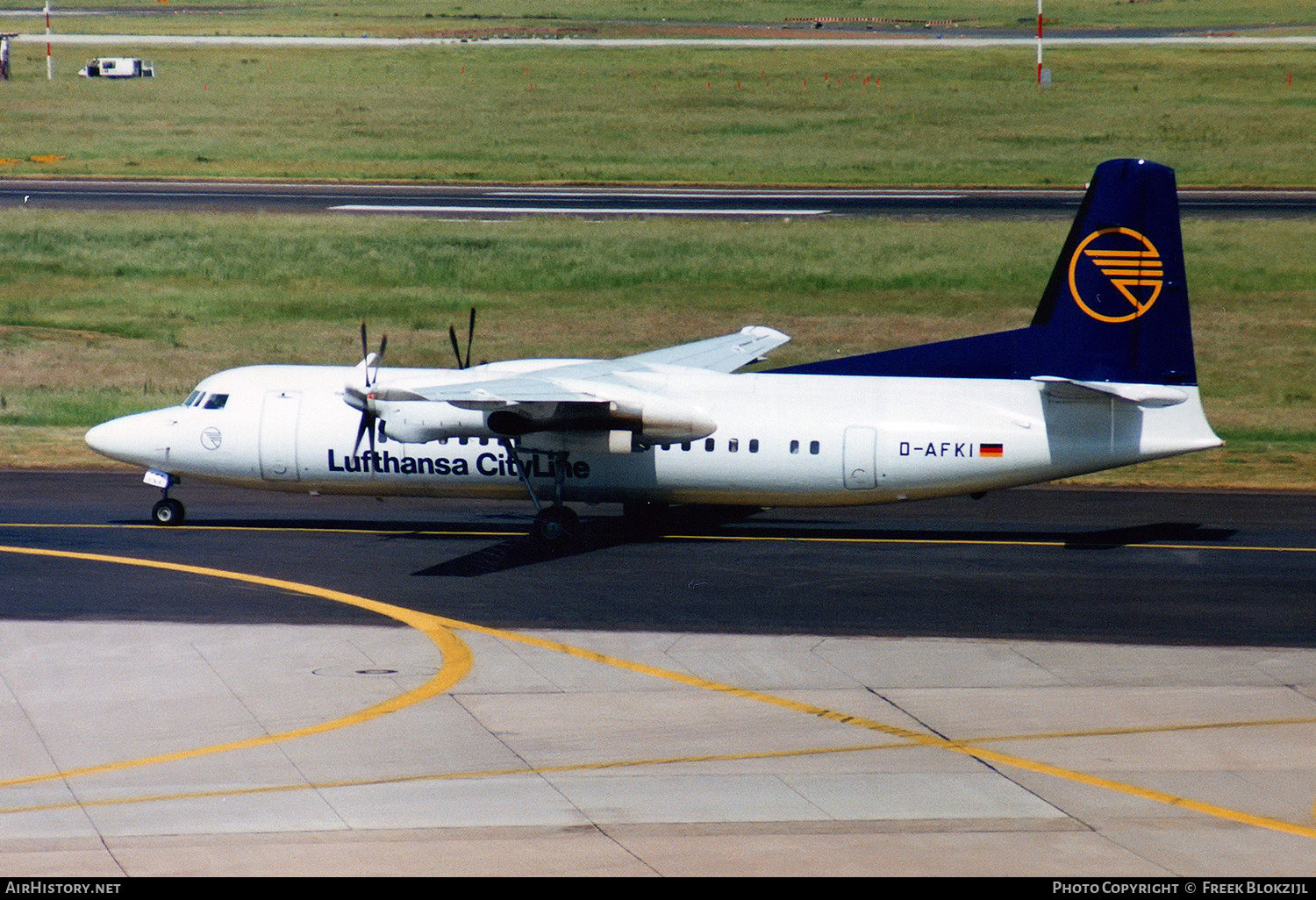 Aircraft Photo of D-AFKI | Fokker 50 | Lufthansa CityLine | AirHistory.net #452500