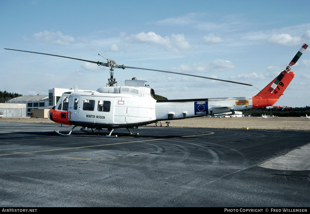Aircraft Photo of EC279 / 279 | Agusta AB-205A-1 | E.C. Monitor Mission | AirHistory.net #452506