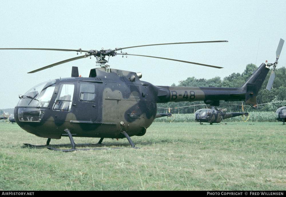 Aircraft Photo of B-48 | MBB BO-105CB-4 | Netherlands - Air Force | AirHistory.net #452507