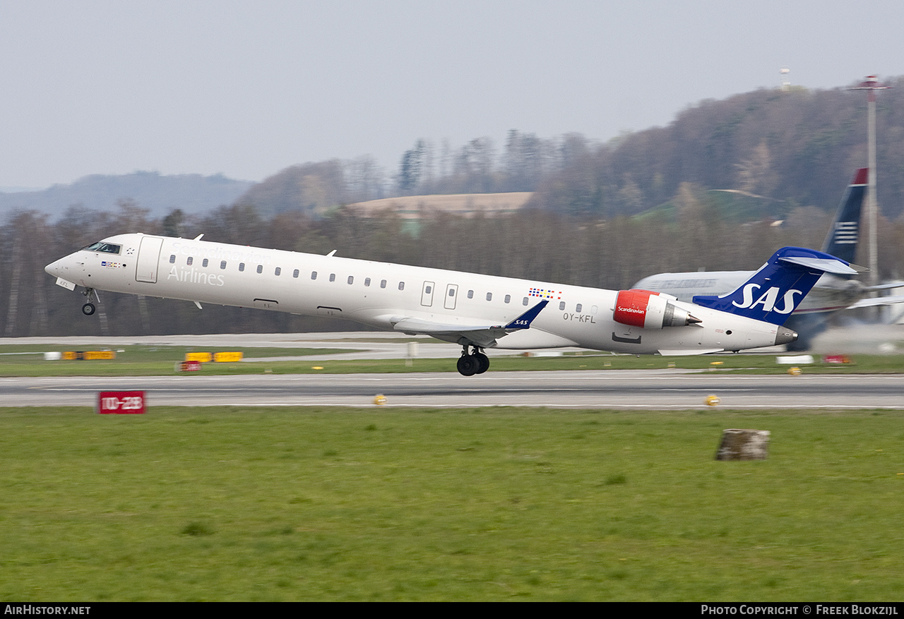 Aircraft Photo of OY-KFL | Bombardier CRJ-900 (CL-600-2D24) | Scandinavian Airlines - SAS | AirHistory.net #452520