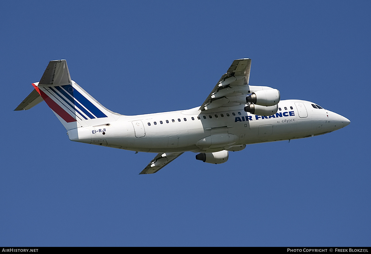 Aircraft Photo of EI-RJI | British Aerospace Avro 146-RJ85 | Air France | AirHistory.net #452524