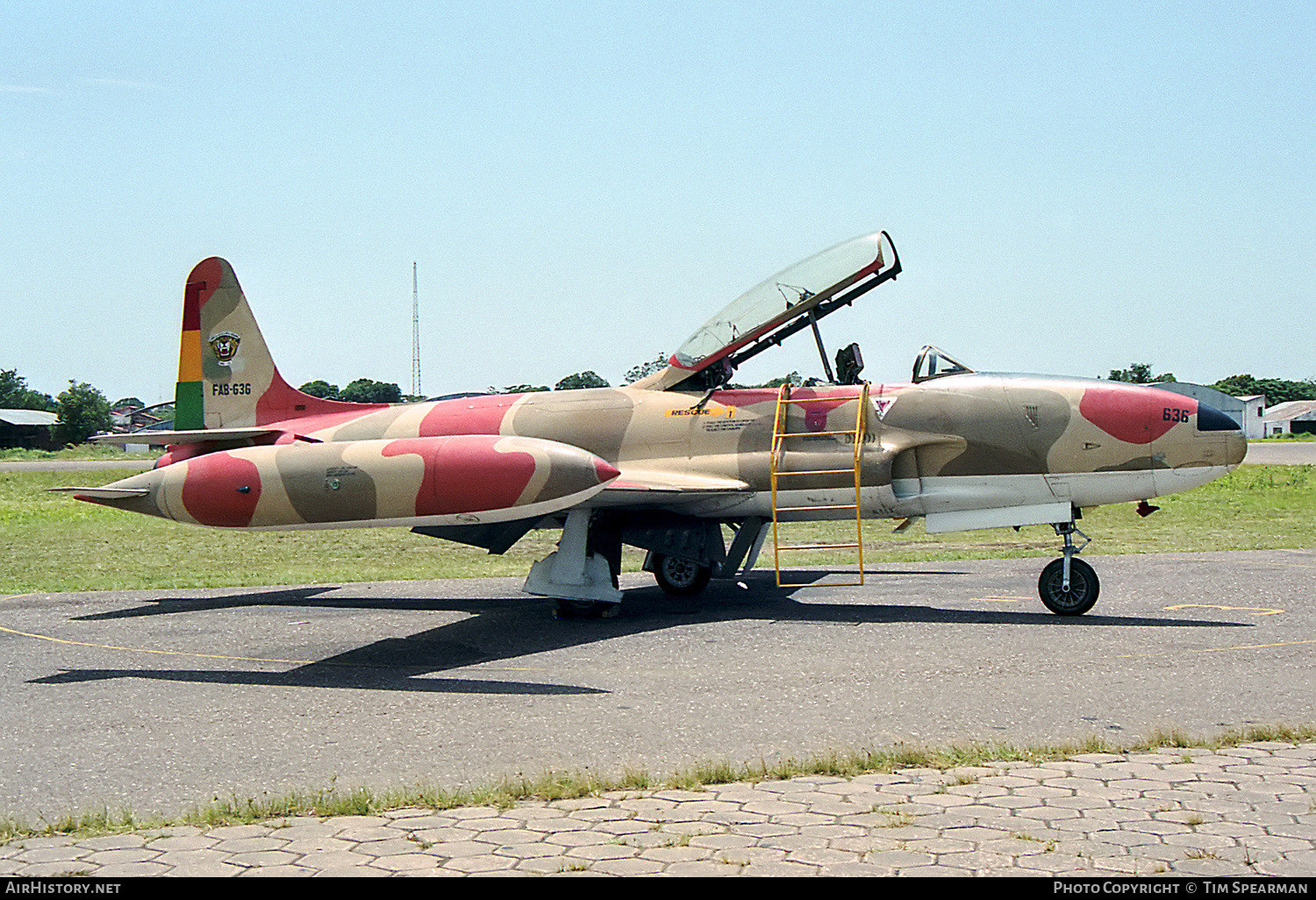 Aircraft Photo of FAB-636 | Canadair T-33AN Silver Star 3 | Bolivia - Air Force | AirHistory.net #452529