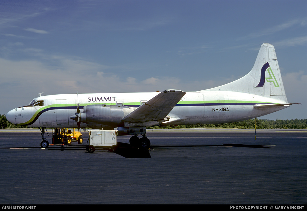 Aircraft Photo of N531SA | Convair 580/F | Summit Airlines | AirHistory.net #452540