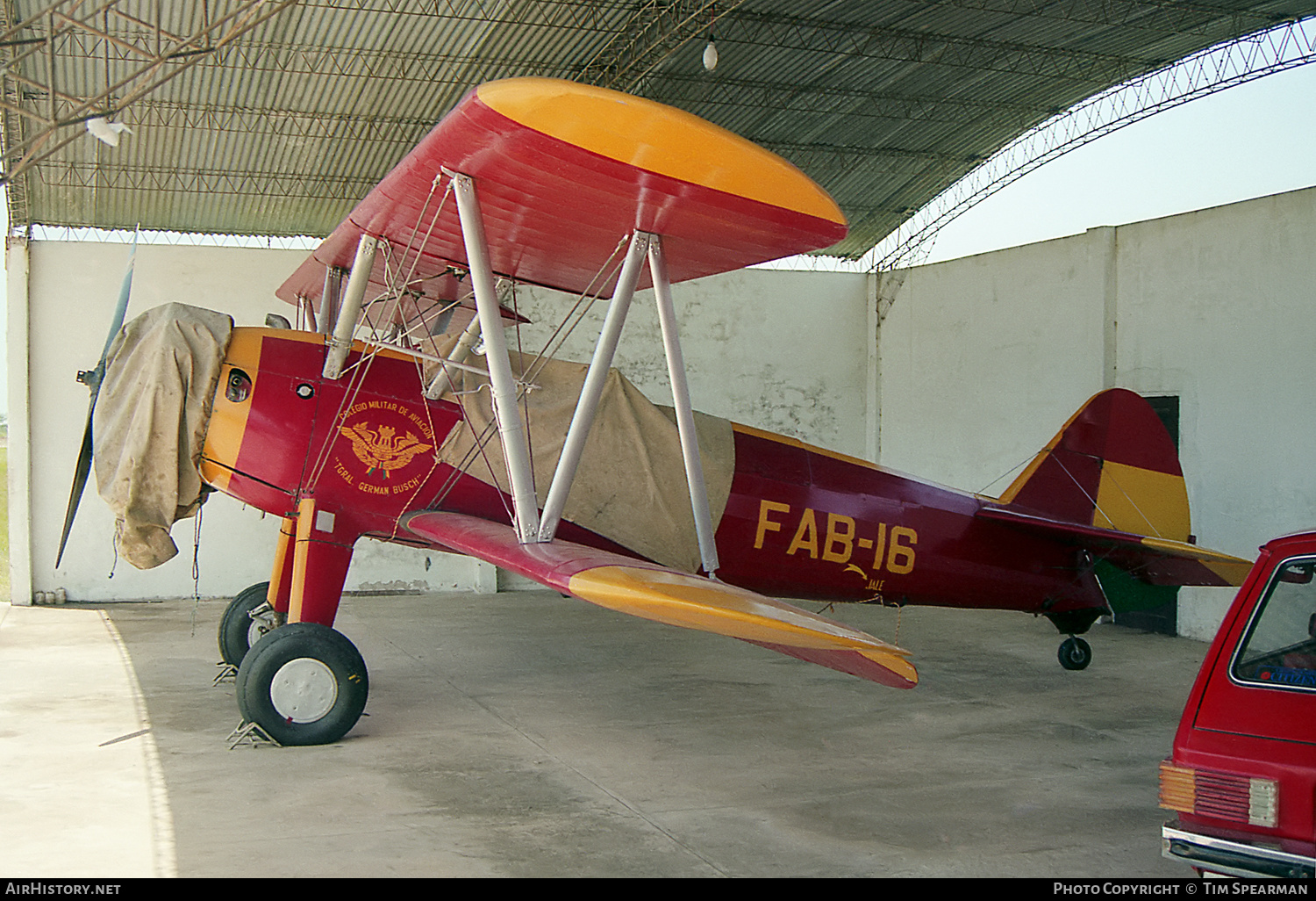 Aircraft Photo of FAB-16 | Boeing PT-17 Kaydet (A75N1) | Bolivia - Air Force | AirHistory.net #452541