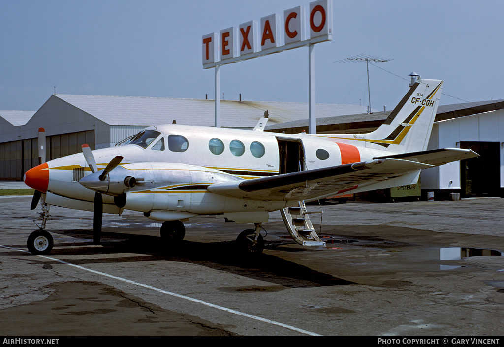 Aircraft Photo of CF-CGH | Beech 65-A90 King Air | AirHistory.net #452543