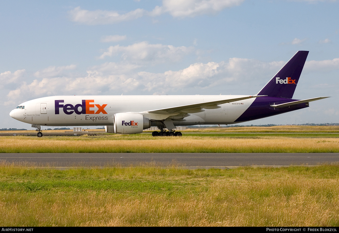 Aircraft Photo of N883FD | Boeing 777-FHT | FedEx Express | AirHistory.net #452549