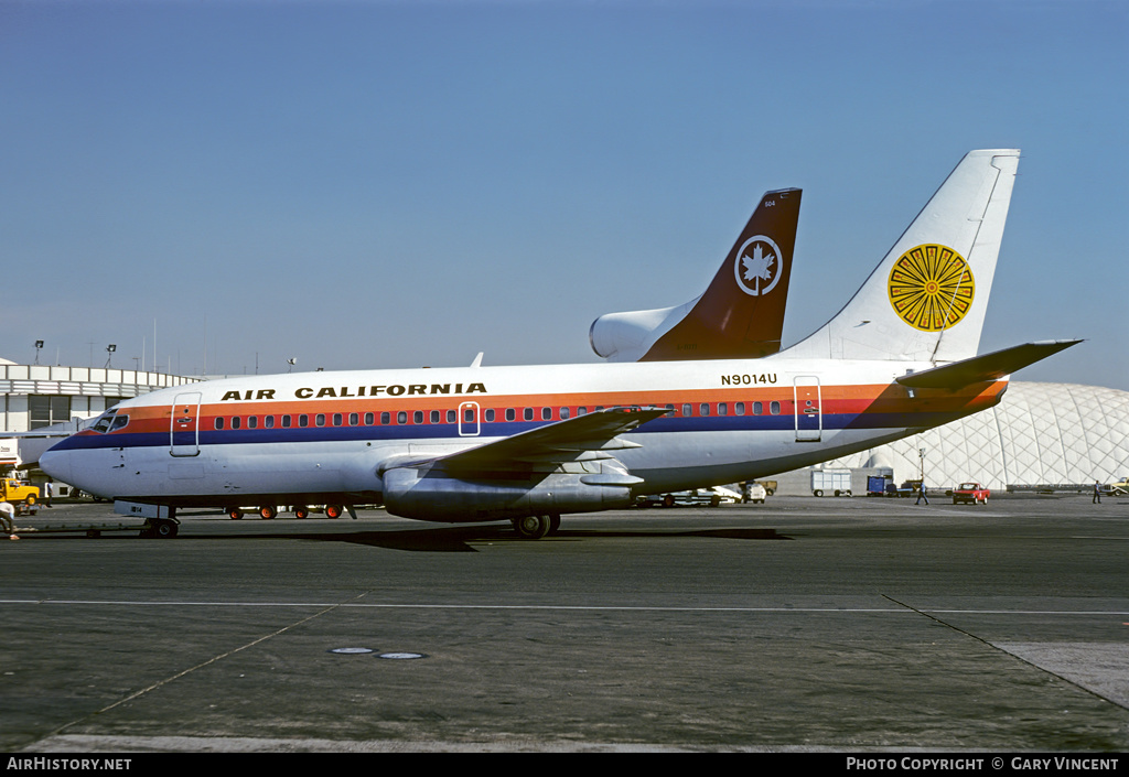 Aircraft Photo of N9014U | Boeing 737-222 | Air California | AirHistory.net #452554