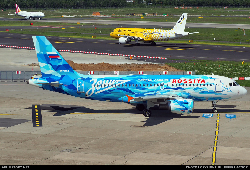 Aircraft Photo of VQ-BAS | Airbus A319-111 | Rossiya - Russian Airlines | AirHistory.net #452565
