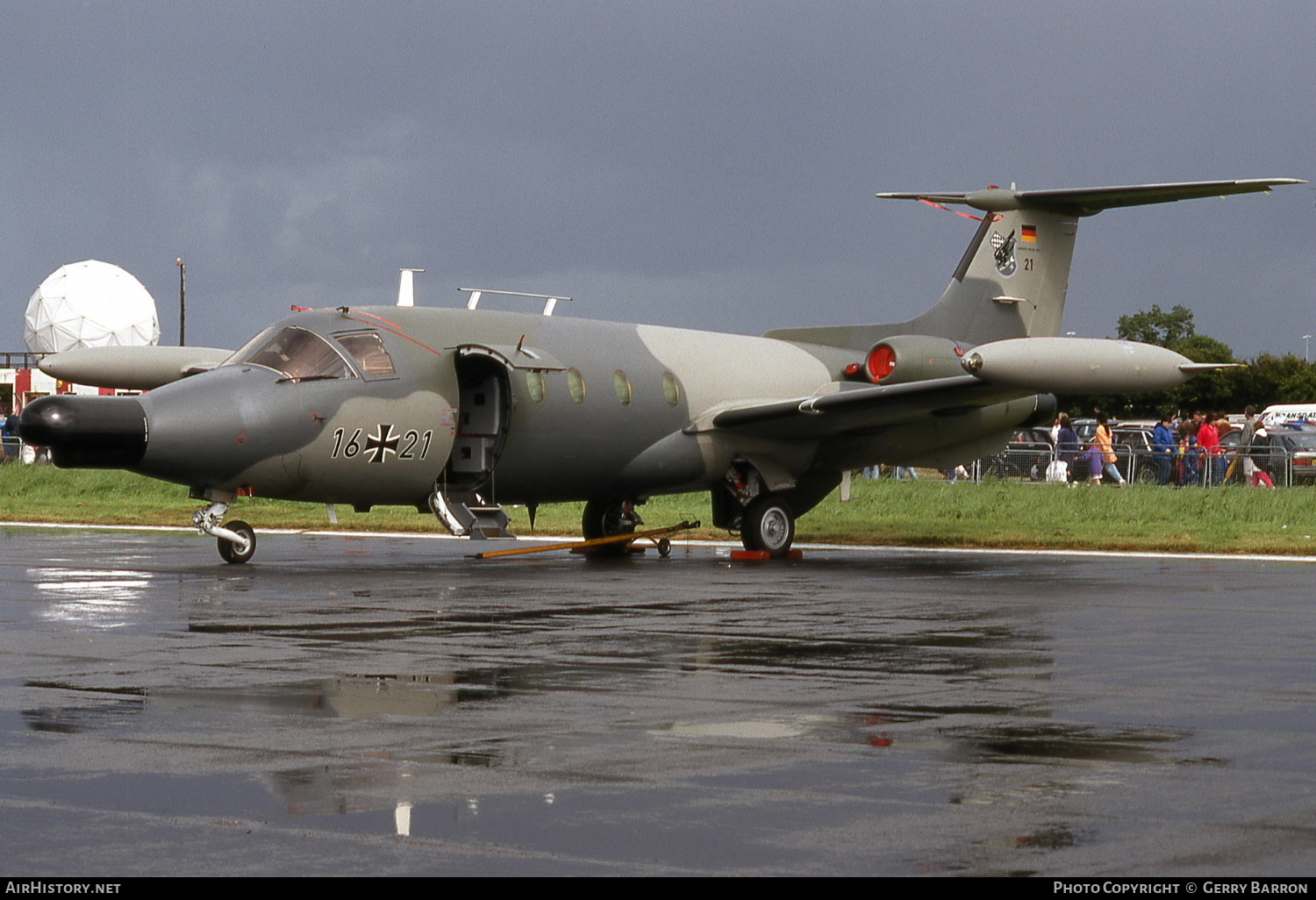 Aircraft Photo of 1621 | HFB HFB-320/ECM Hansa Jet | Germany - Air Force | AirHistory.net #452580