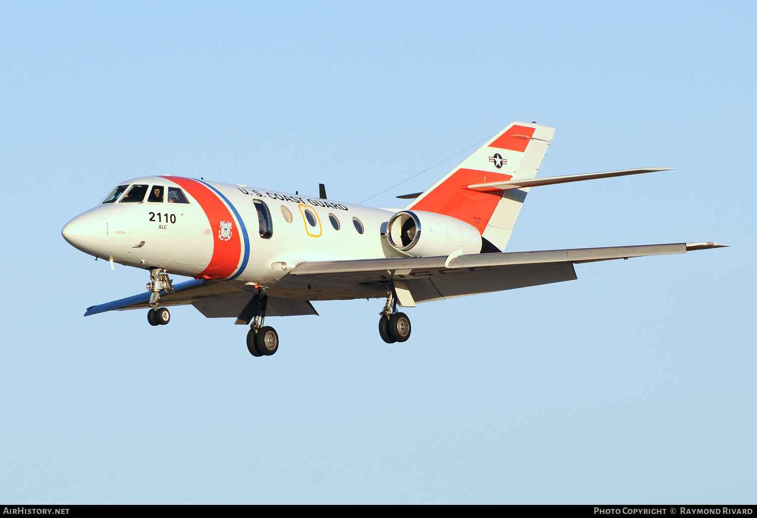 Aircraft Photo of 2110 | Dassault HU-25A Guardian | USA - Coast Guard | AirHistory.net #452583