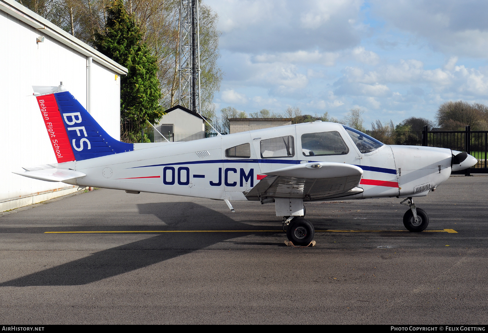 Aircraft Photo of OO-JCM | Piper PA-28-181 Archer II | BFS - Belgian Flight School | AirHistory.net #452593