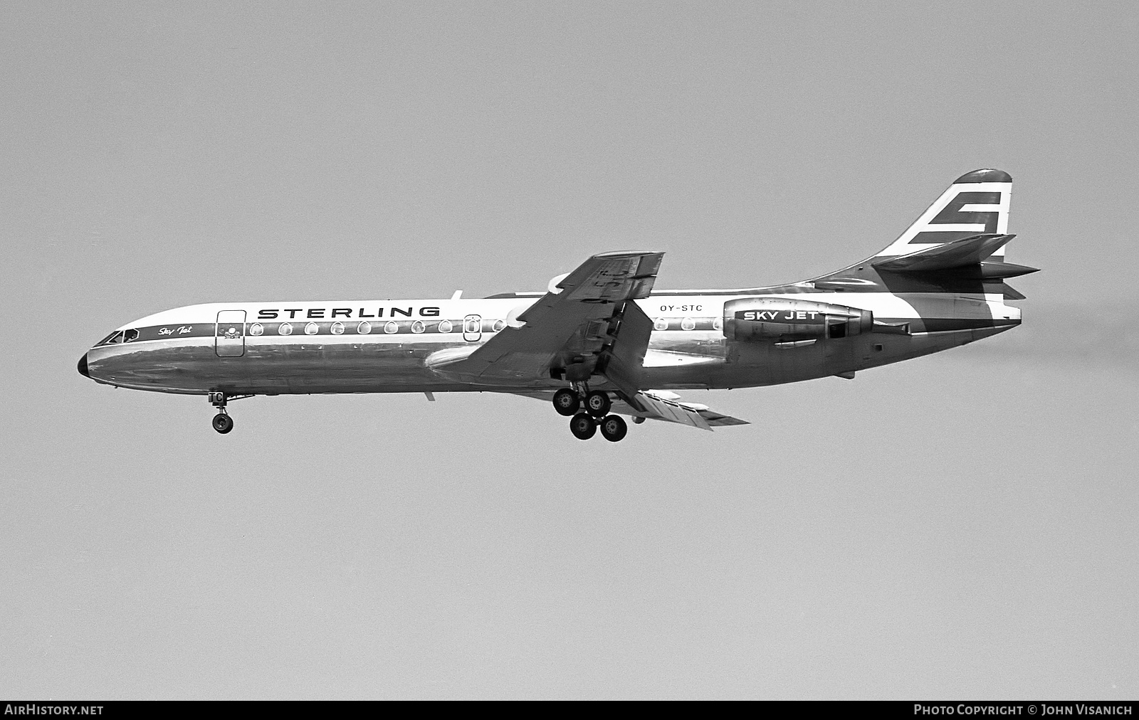 Aircraft Photo of OY-STC | Sud SE-210 Caravelle 10B3 Super B | Sterling Airways | AirHistory.net #452603