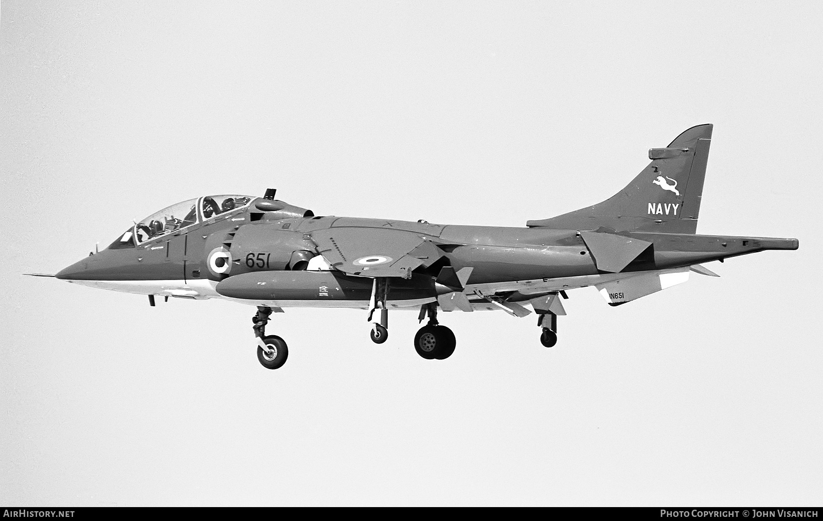 Aircraft Photo of IN651 | British Aerospace Sea Harrier T60 | India - Navy | AirHistory.net #452604