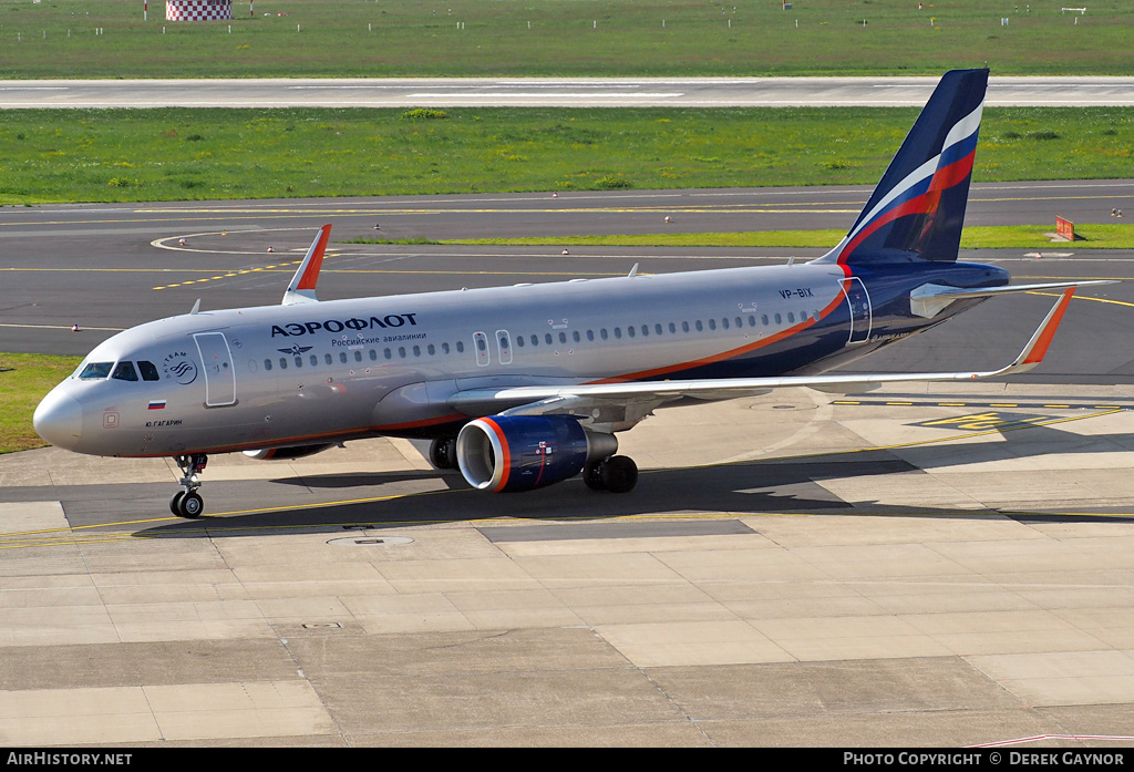 Aircraft Photo of VP-BIX | Airbus A320-214 | Aeroflot - Russian Airlines | AirHistory.net #452612