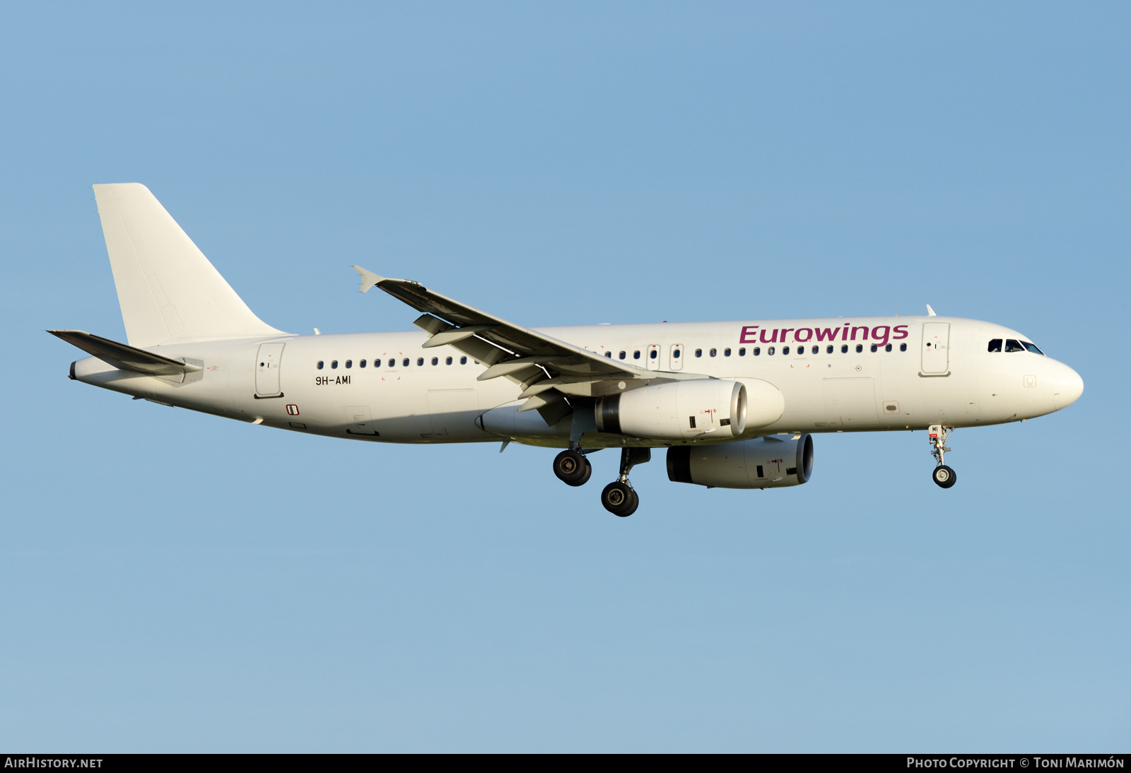 Aircraft Photo of 9H-AMI | Airbus A320-232 | Eurowings | AirHistory.net #452620