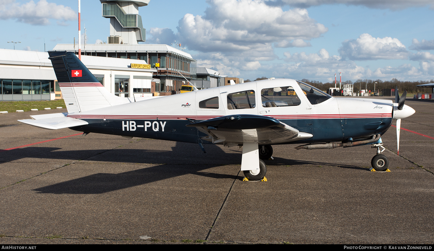 Aircraft Photo of HB-PQY | Piper PA-28R-201 Arrow III | AirHistory.net #452622