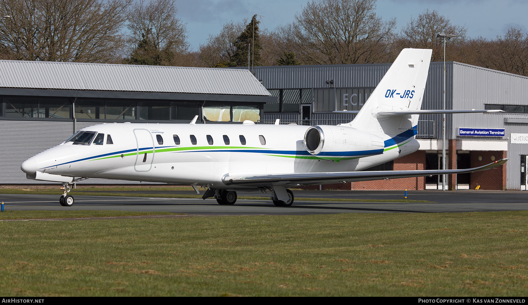 Aircraft Photo of OK-JRS | Cessna 680 Citation Sovereign+ | Smartwings | AirHistory.net #452625