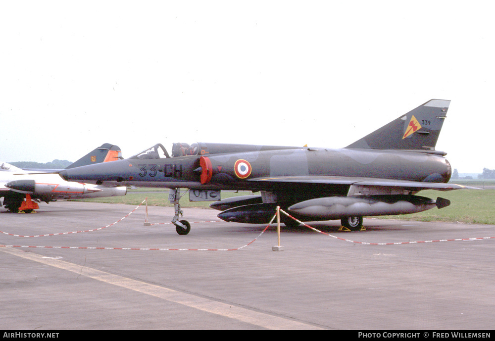 Aircraft Photo of 339 | Dassault Mirage IIIR | France - Air Force | AirHistory.net #452639