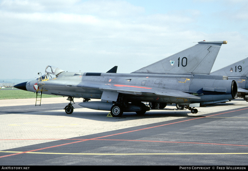 Aircraft Photo of 10 | Saab J35Oe Draken | Austria - Air Force | AirHistory.net #452646