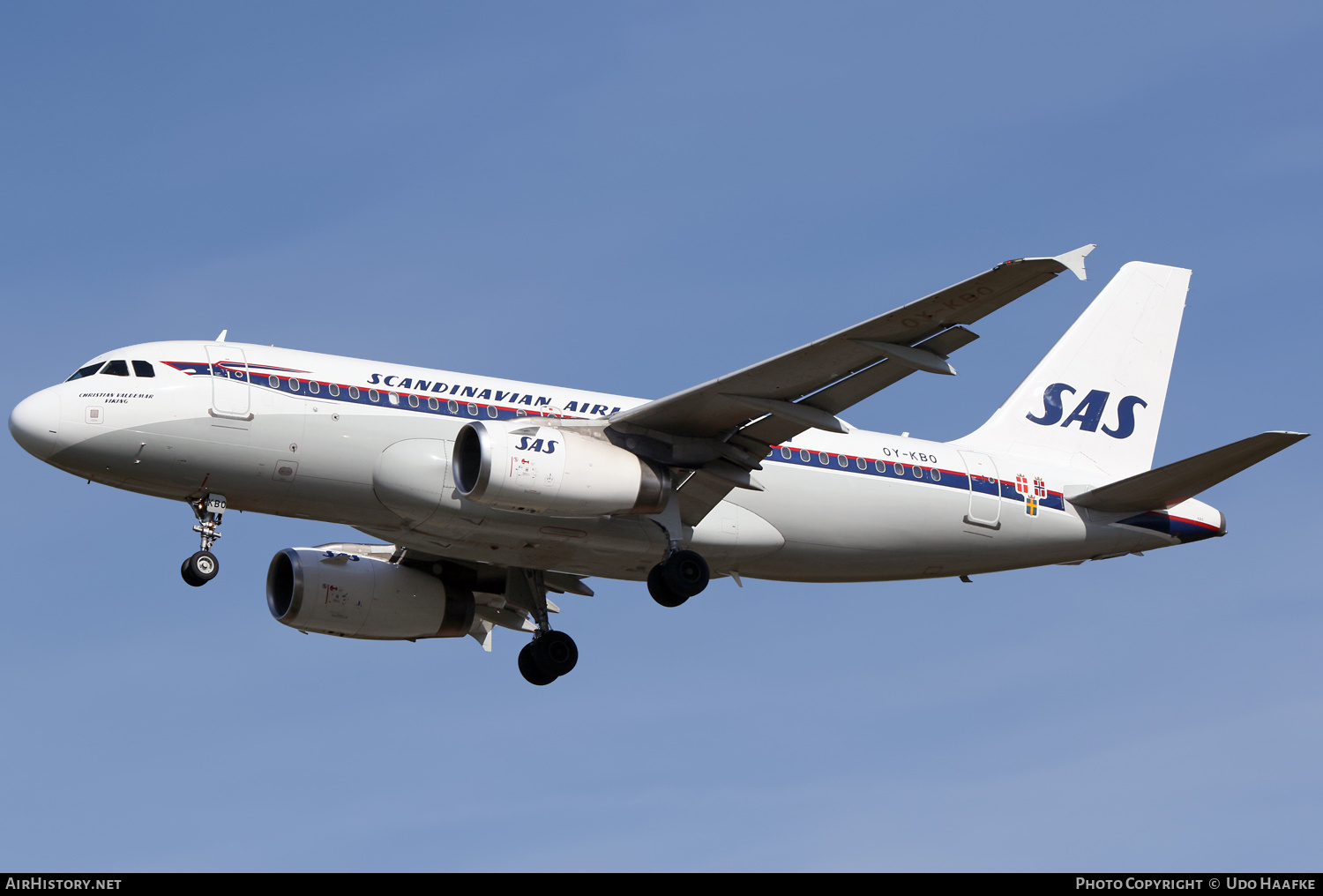 Aircraft Photo of OY-KBO | Airbus A319-132 | Scandinavian Airlines - SAS | Scandinavian Airlines System - SAS | AirHistory.net #452659