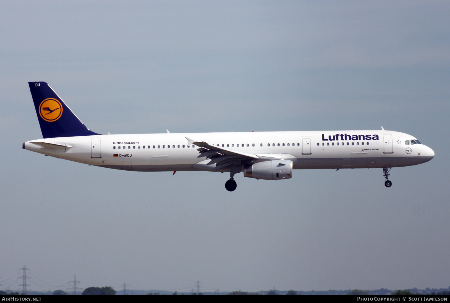 Aircraft Photo of D-AIDU | Airbus A321-231 | Lufthansa | AirHistory.net #452669