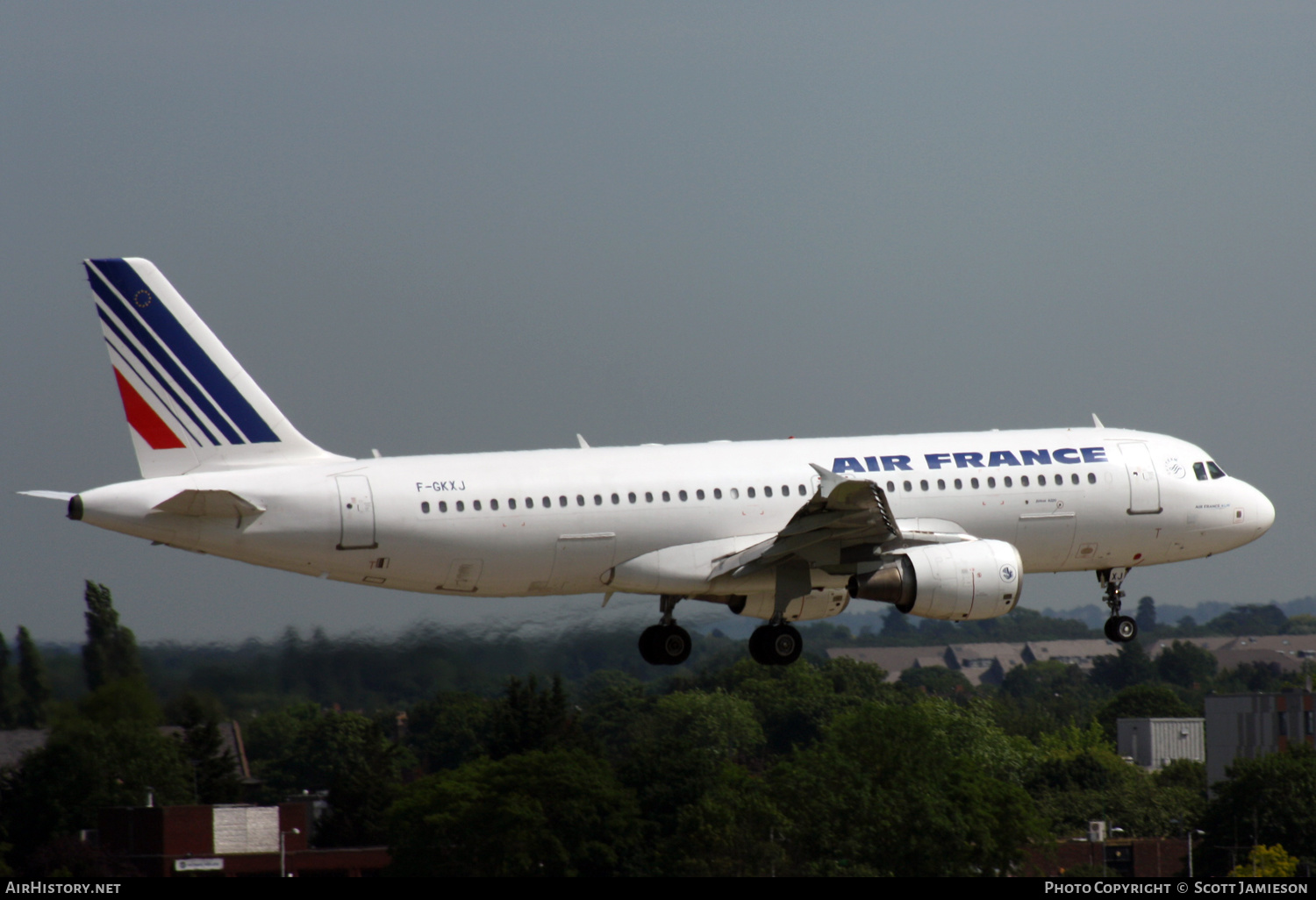 Aircraft Photo of F-GKXJ | Airbus A320-214 | Air France | AirHistory.net #452677