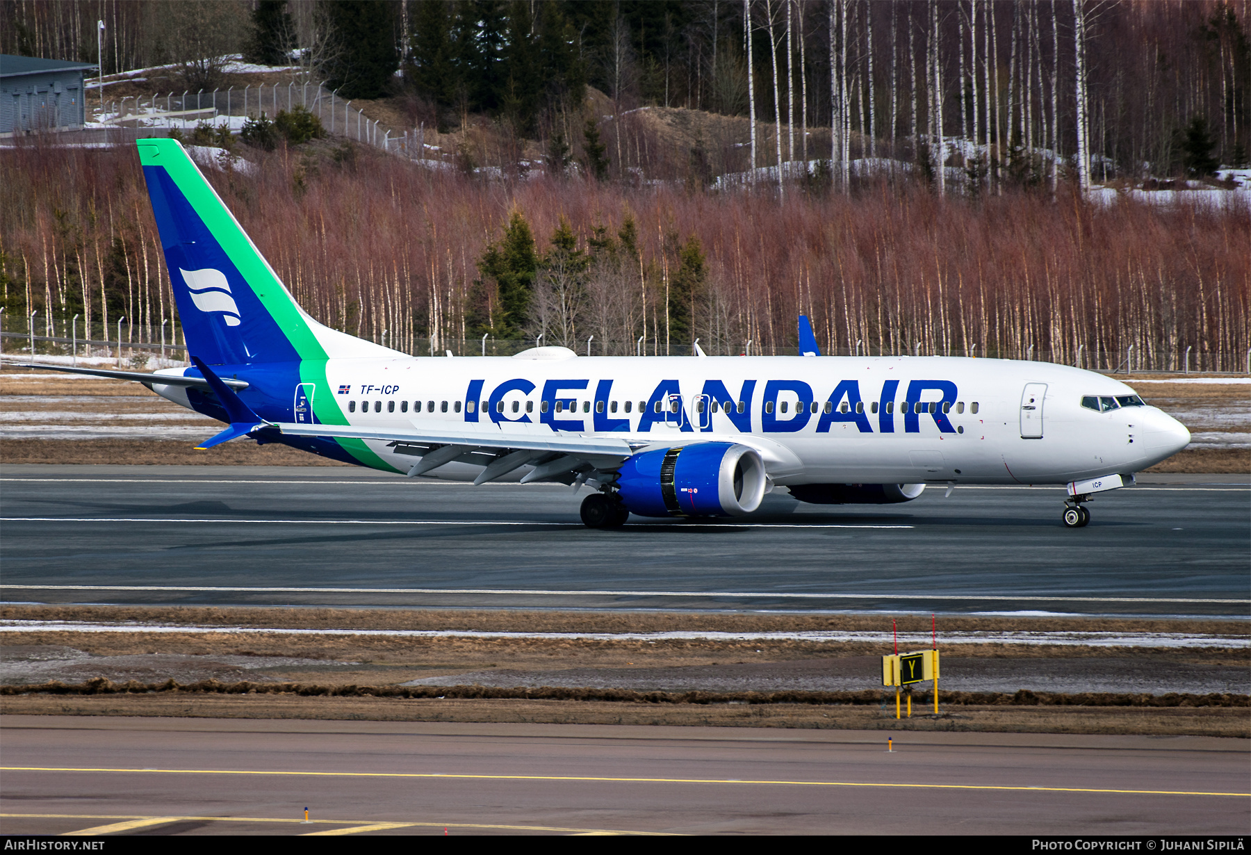Aircraft Photo of TF-ICP | Boeing 737-8 Max 8 | Icelandair | AirHistory.net #452683