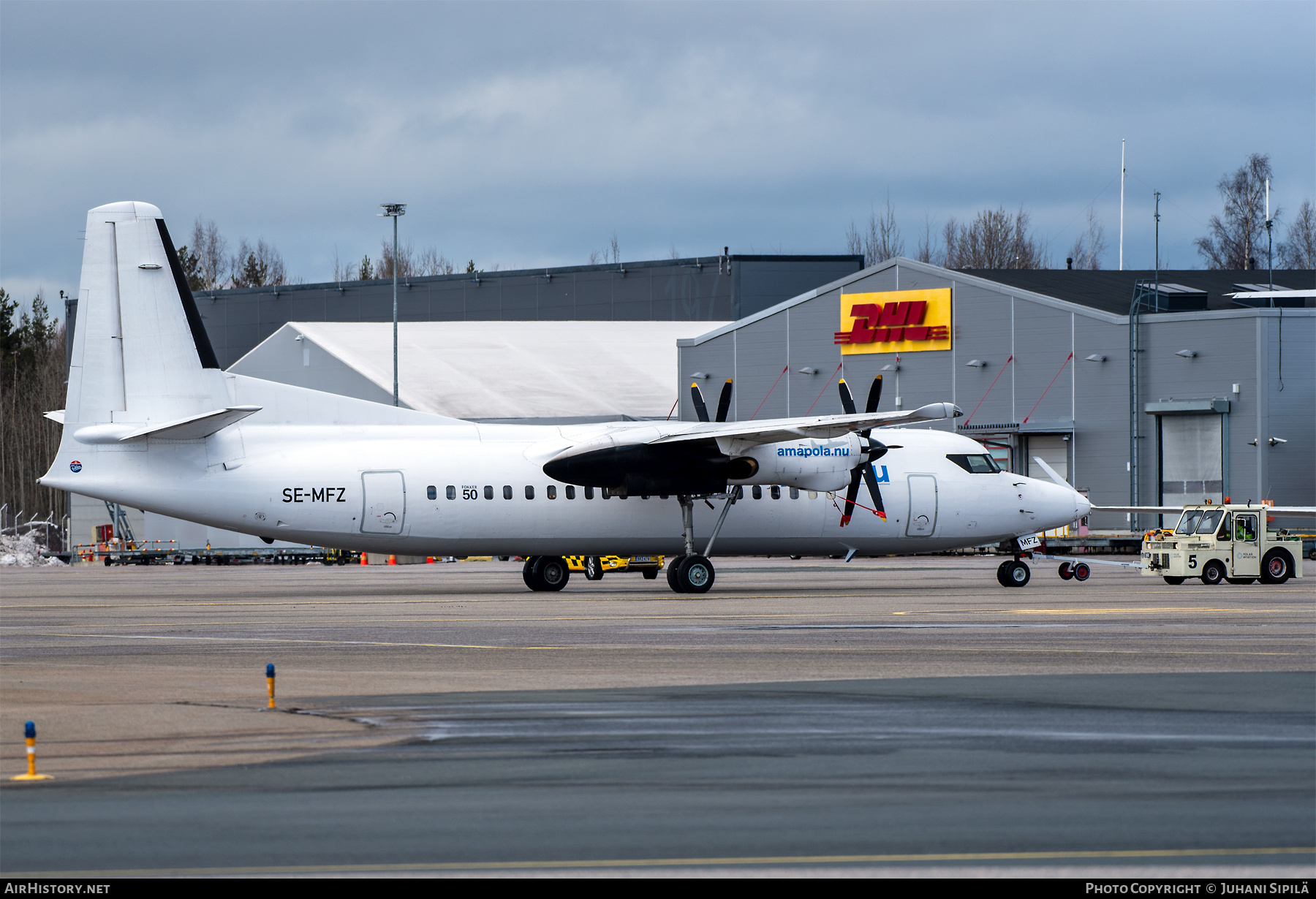 Aircraft Photo of SE-MFZ | Fokker 50 | Amapola Flyg | AirHistory.net #452685