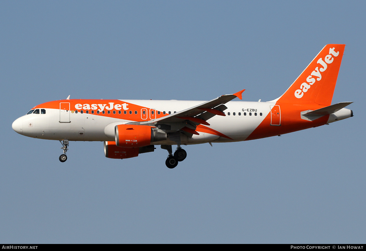 Aircraft Photo of G-EZBU | Airbus A319-111 | EasyJet | AirHistory.net #452687