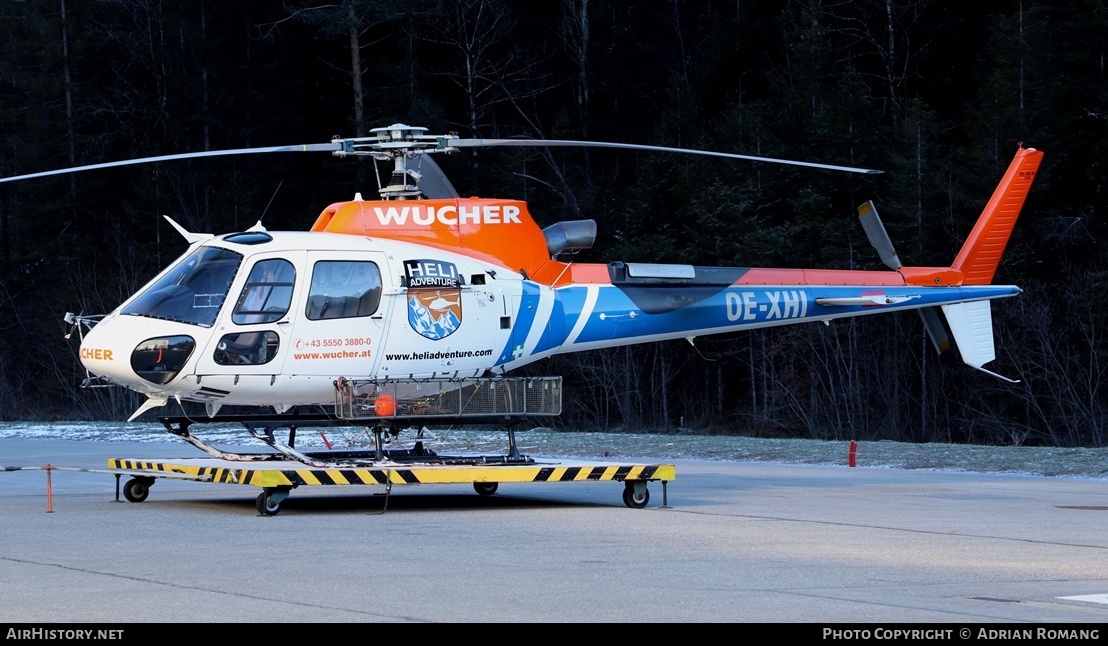 Aircraft Photo of OE-XHI | Eurocopter AS-350B-3 Ecureuil | Wucher Helicopter | AirHistory.net #452697