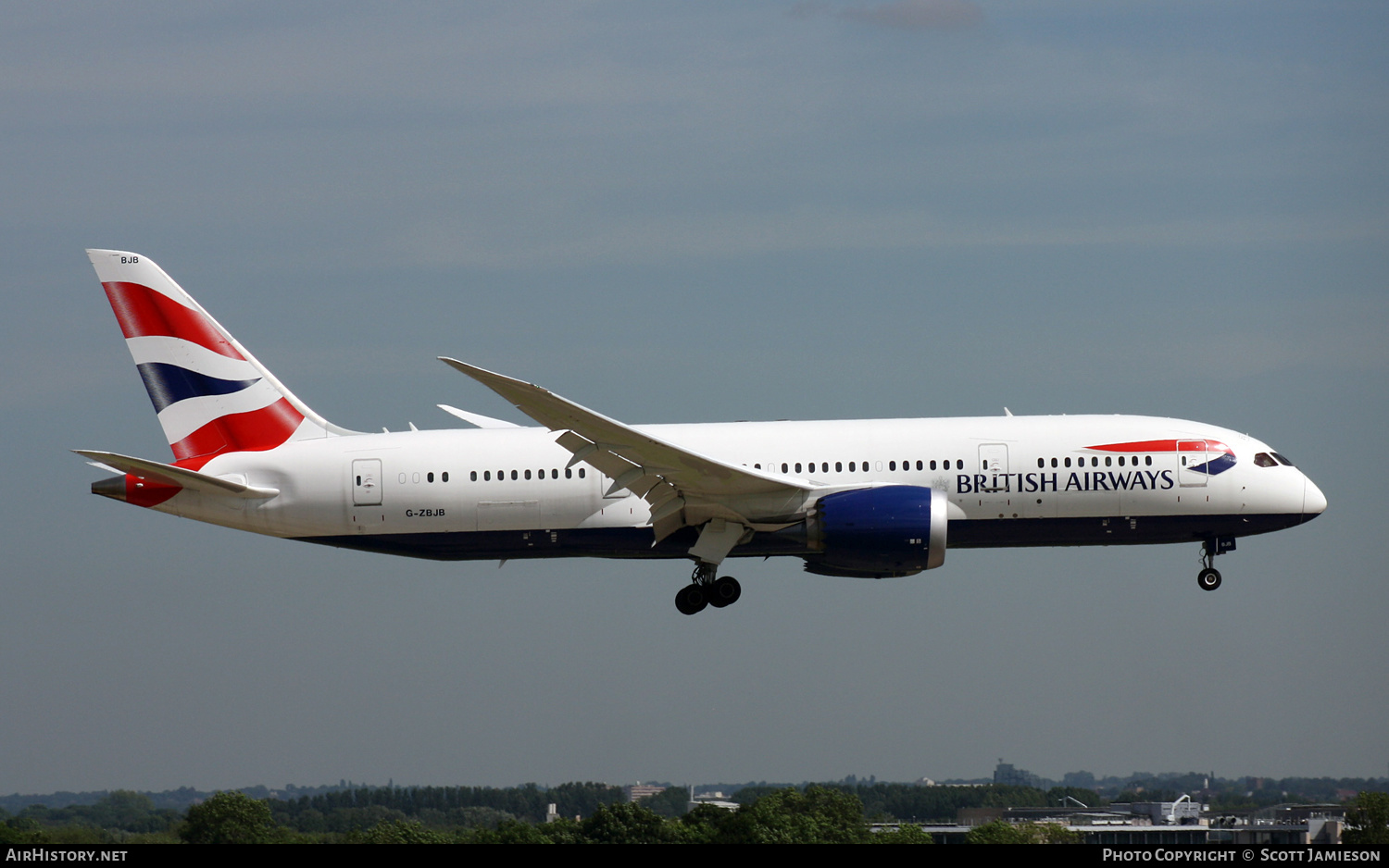 Aircraft Photo of G-ZBJB | Boeing 787-8 Dreamliner | British Airways | AirHistory.net #452705