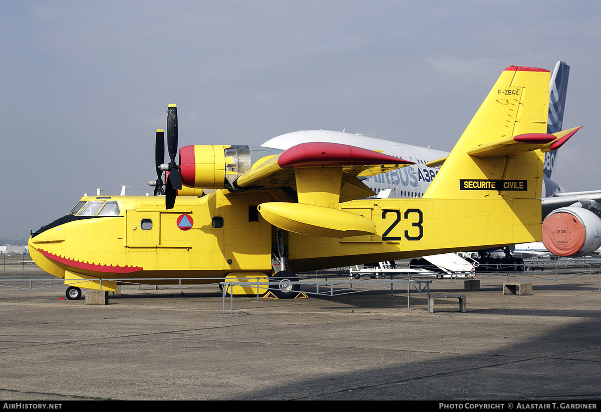 Aircraft Photo of F-ZBAY | Canadair CL-215-I (CL-215-1A10) | Sécurité Civile | AirHistory.net #452711