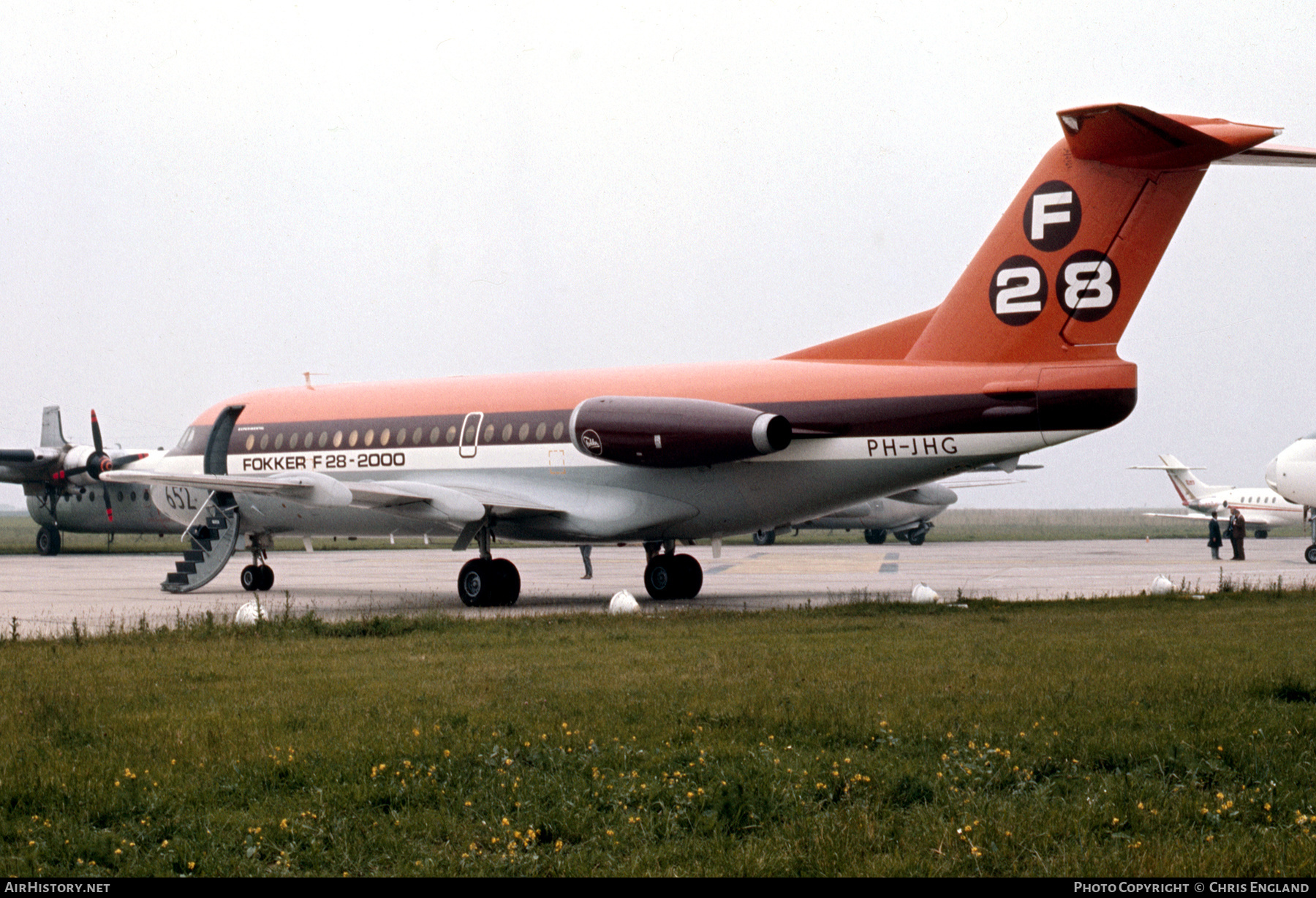 Aircraft Photo of PH-JHG | Fokker F28-2000 Fellowship | Fokker | AirHistory.net #452714