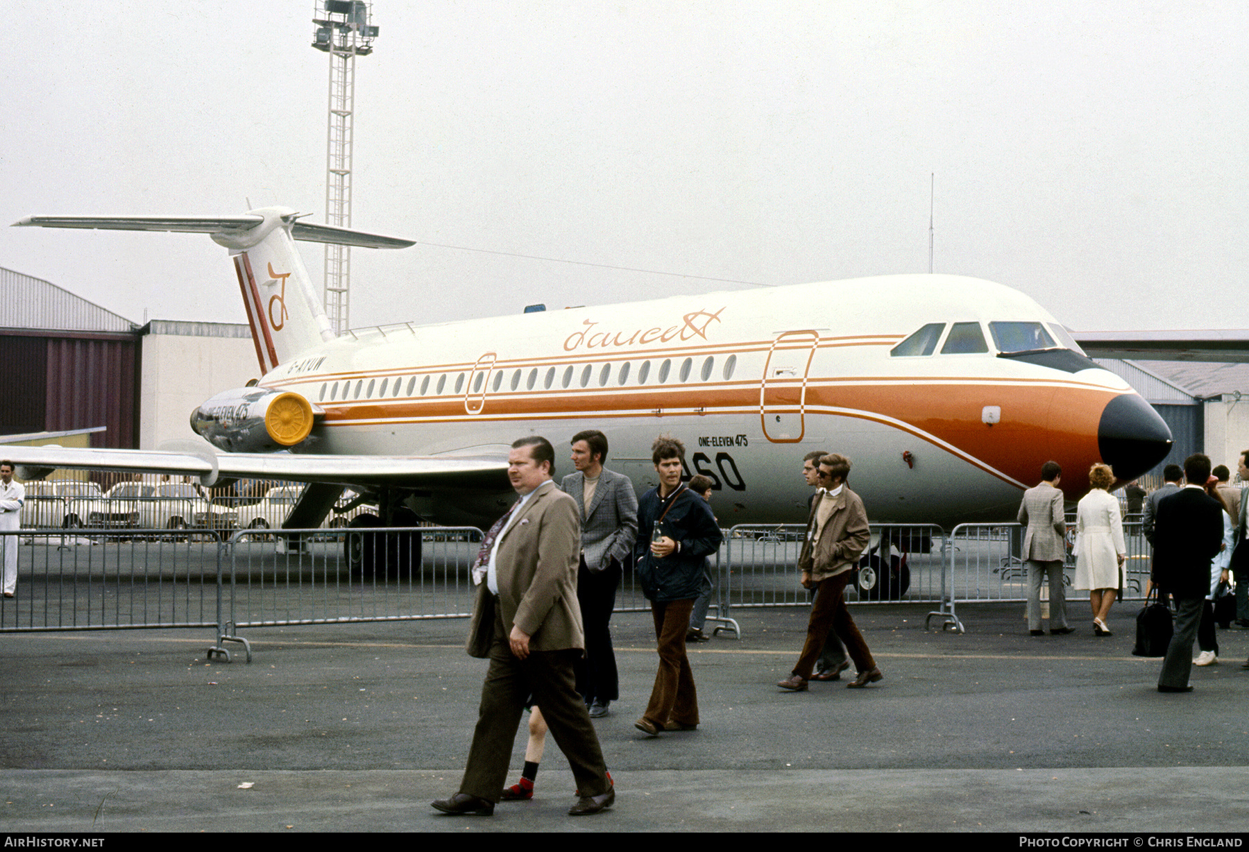 Aircraft Photo of G-AYUW | BAC 111-475EZ One-Eleven | Faucett | AirHistory.net #452719