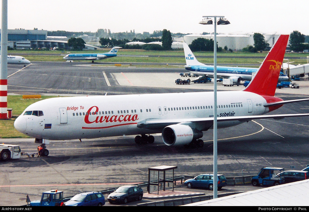 Aircraft Photo of OO-SLT | Boeing 767-330/ER | DCA - Dutch Caribbean Airlines | AirHistory.net #452741