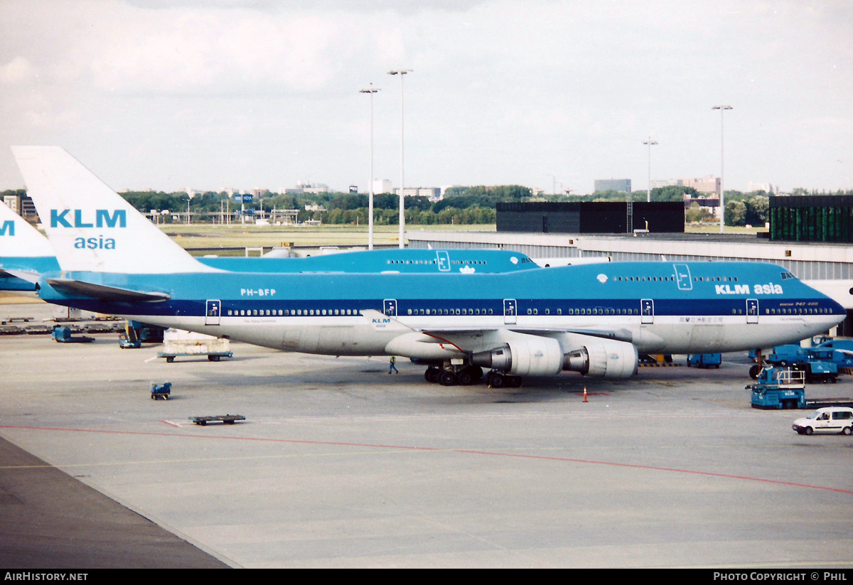 Aircraft Photo of PH-BFP | Boeing 747-406M | KLM Asia | AirHistory.net #452742