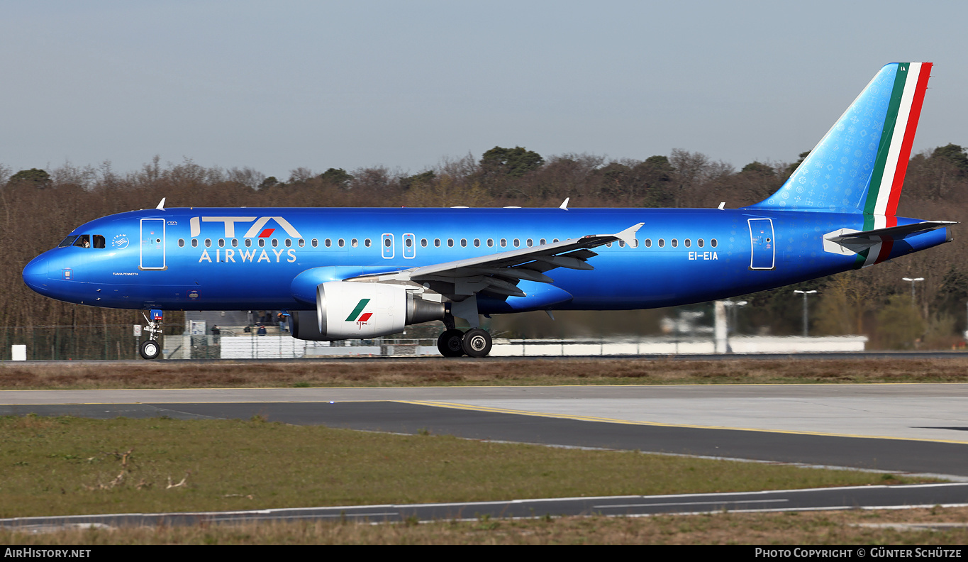 Aircraft Photo of EI-EIA | Airbus A320-216 | ITA Airways | AirHistory.net #452744