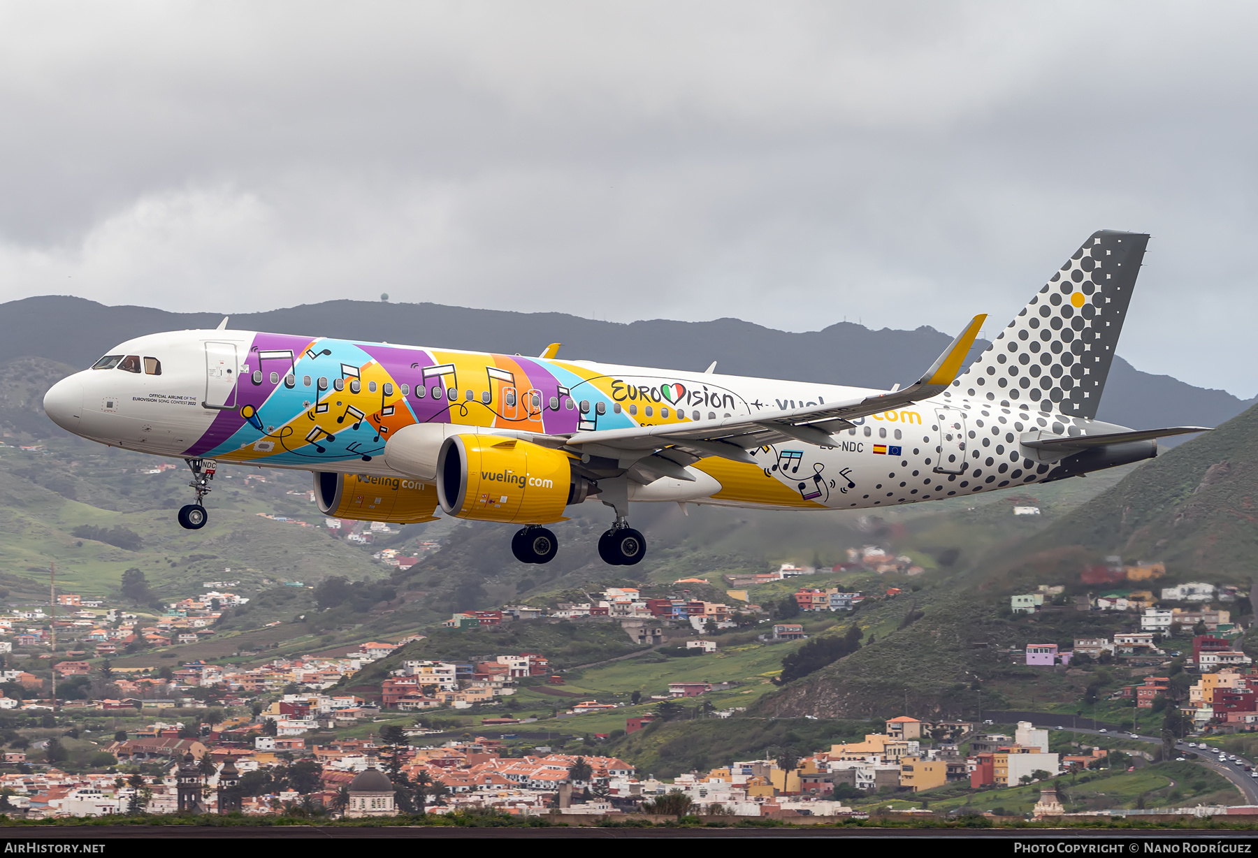 Aircraft Photo of EC-NDC | Airbus A320-271N | Vueling Airlines | AirHistory.net #452745