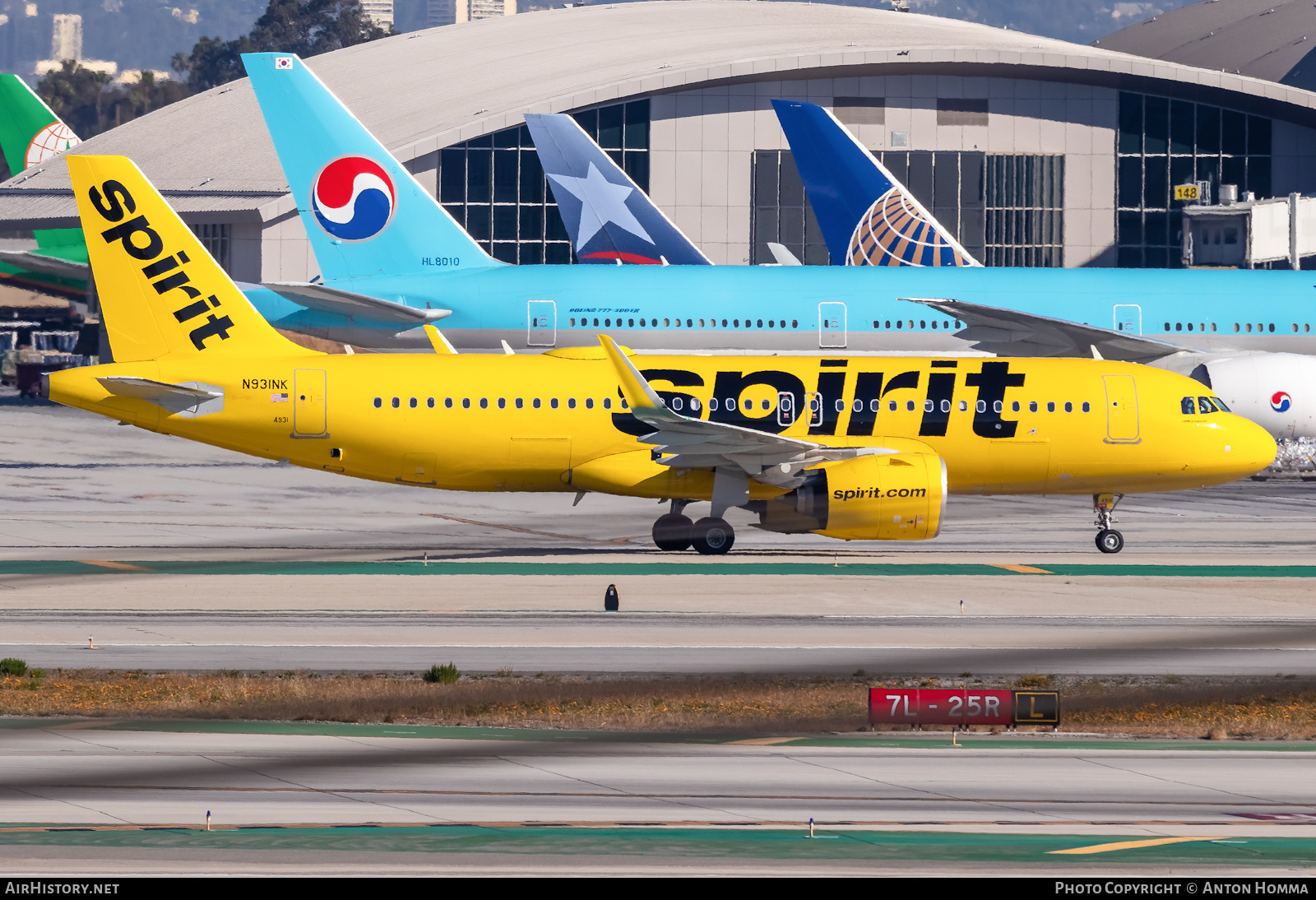 Aircraft Photo of N931NK | Airbus A320-271N | Spirit Airlines | AirHistory.net #452762