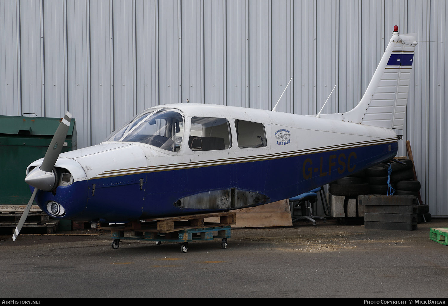 Aircraft Photo of G-LFSC | Piper PA-28-140 Cherokee Cruiser | Old Buckenham Aero Club | AirHistory.net #452764